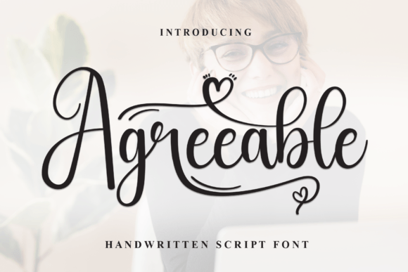 Agreeable Font Review: Sweet Handwritten Branding