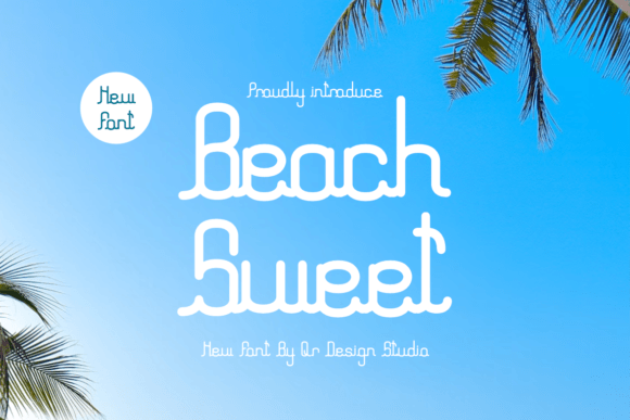 Beach Sweet Font for Authentic Business Branding