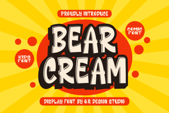 Bear Cream Font Review for Bold Branding