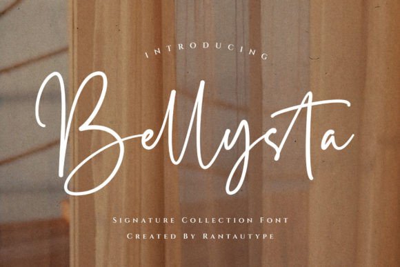 Bellysta: The Perfect Script Handwritten Font for Crafters