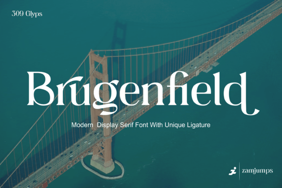Brugenfield: A Modern Serif Font for Branding