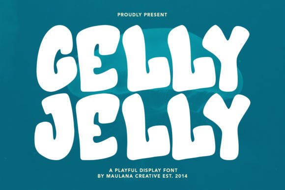 Celly Jelly: A Playful Display Font for Makers