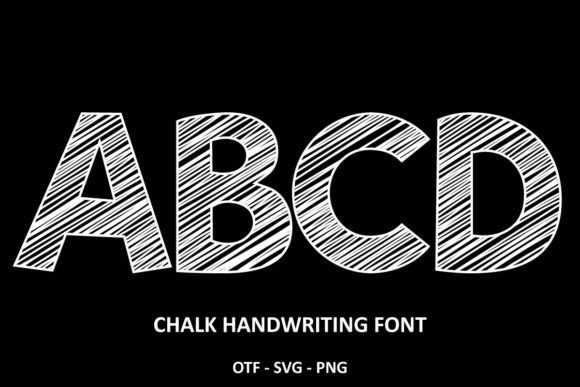 Chalk Handwriting Typeface for Authentic Branding