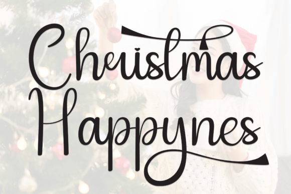 Christmas Happynes: A Friendly Script Font for Web Design