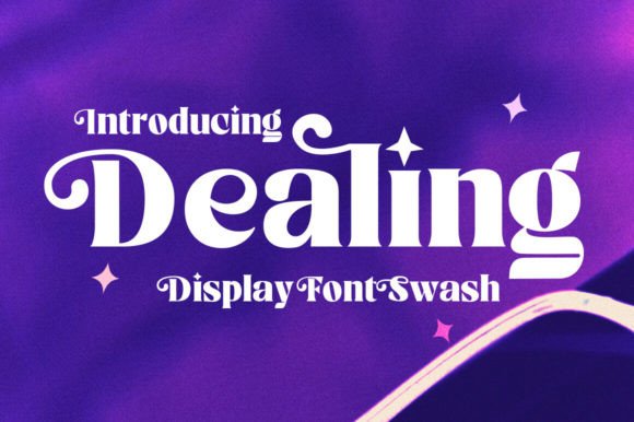 Dealing: A Bold Serif Font for Makers