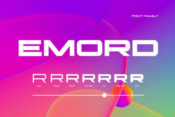 Emord: A Modern Sans Serif Typeface for Bold Editorial Design