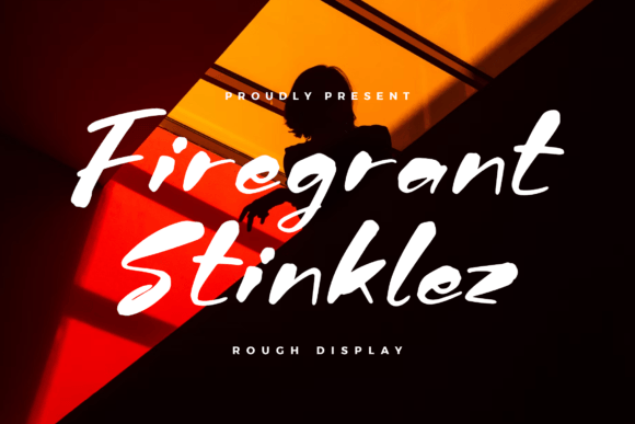 Firegrant Stinklez: The Rough Display Font for Bold Campaigns