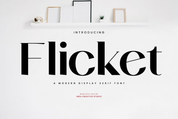 Flicket Font: Elevate Your Brand Typography