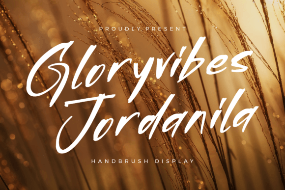 Gloryvibes Jordanila: A Handwritten Font for Branding