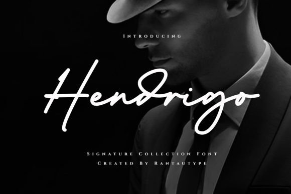 Hendrigo: A Premium Script Handwritten Font for Web Design