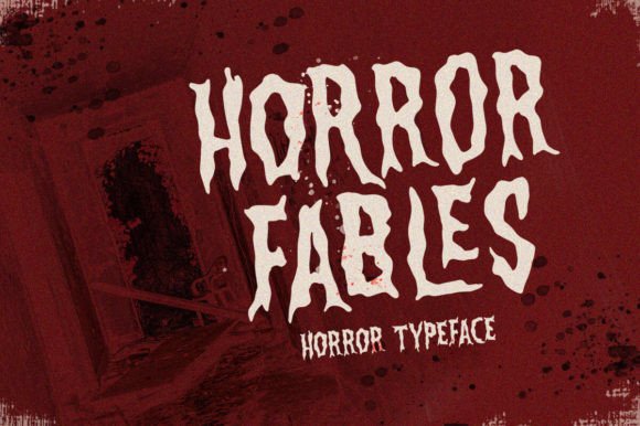 Horror Fables: A Display Typeface for Editorial Design