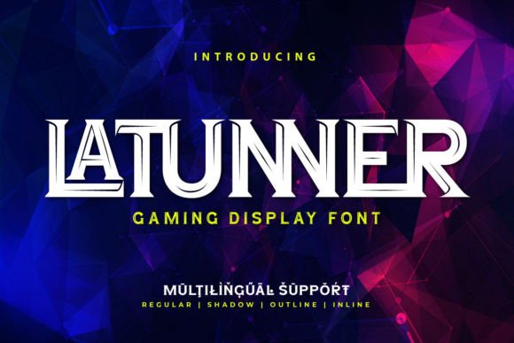 Latunner: The Bold Serif Font for Crafters