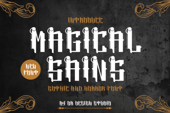 Magical Sains Typeface for Editorial Design
