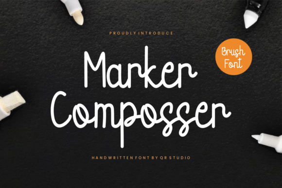 Marker Composser Font for Bold Business Branding