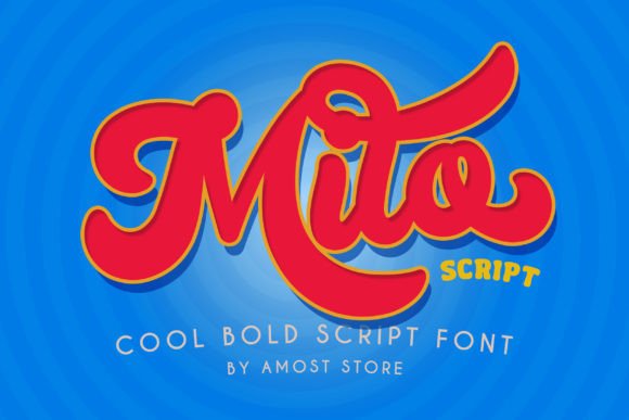 Milo: A Retro Script Font for Editorial Design