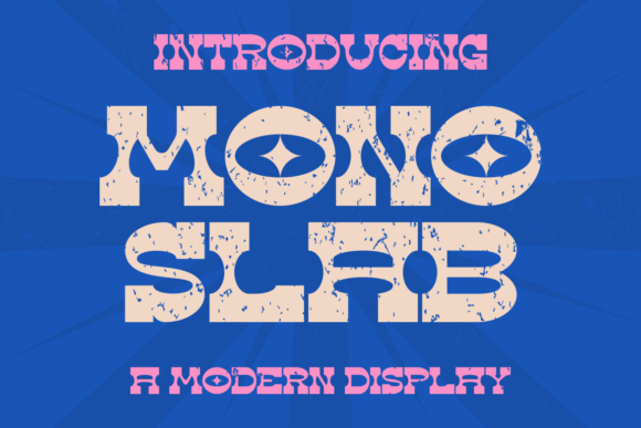 Mono Slab: A Bold Typeface for Makers