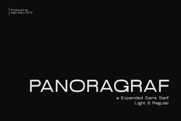Panoragraf: The Wide Display Font for Modern Campaigns