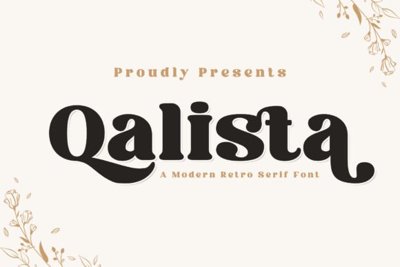 Qalista Typeface for Professional Branding