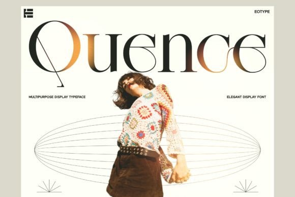 Quence: A Serif Display Font for Modern Web Design