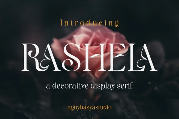 Rashela: A Luxury Serif Font for Elegant Branding