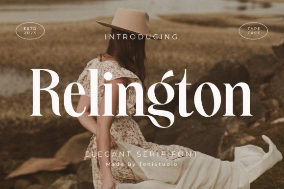 Relington: The Elegant Serif Font for Small Business Branding