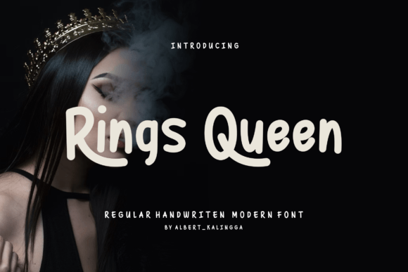 Rings Queen Font for Bold Business Branding