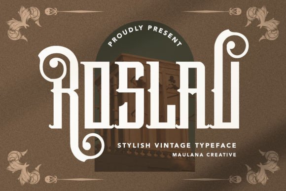 Roslav: A Modern Display Serif for Digital Brands