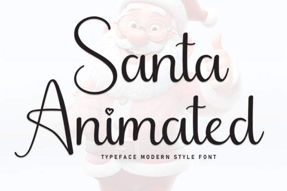 Santa Animate: The Handwritten Typeface for Campaigns