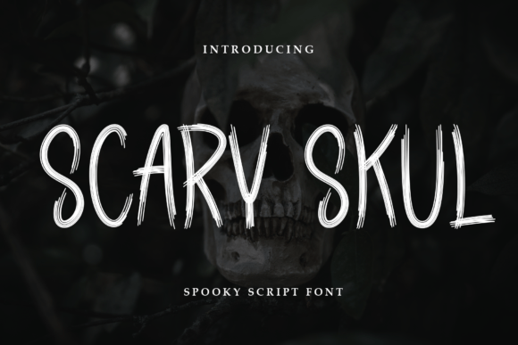 Scary Skul Typeface for Modern Web Design
