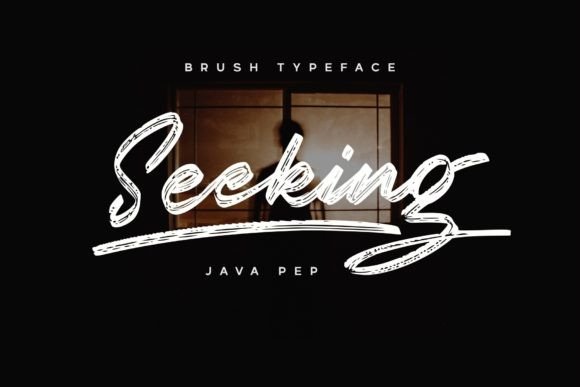 Seeking: The Casual Brush Typeface for Modern Branding