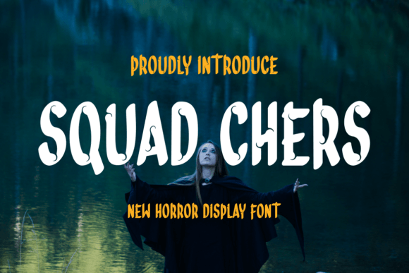 Squad Chers Font for Editorial Design