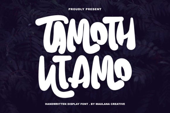 Tamoth Utamo: A Handwritten Typeface for Editorial Design
