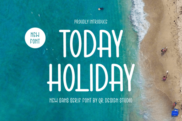 Today Holiday Font for Bold Campaign Headlines
