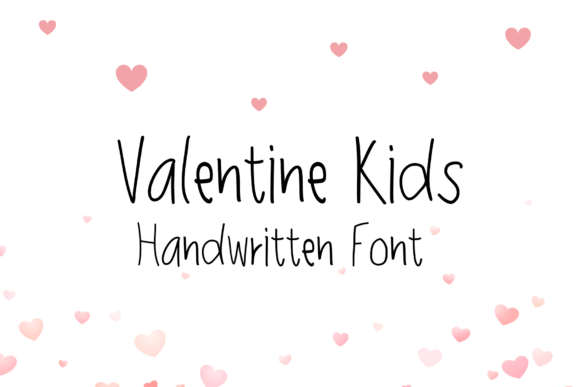 Valentine Kids Font for Handmade Creators