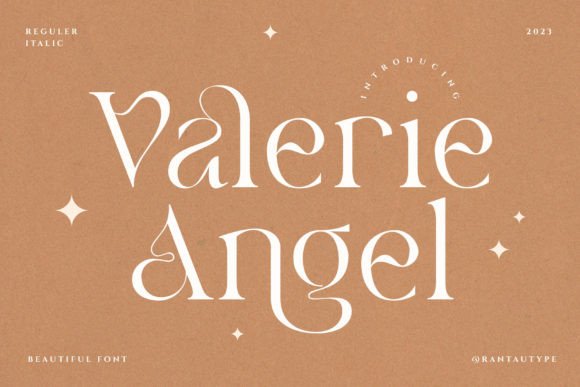 Valerie Angel Font for Elegant Branding
